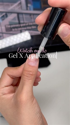 The best way to get a flawless Gel-X application💅🏻🫧✨ #gelx #gelxnails #nailcontent #nailtech