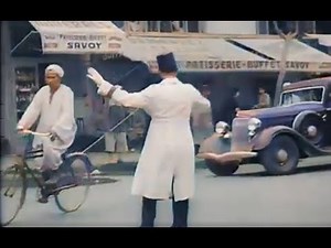 Egypt streets 1930 (مصر ) in COLOR