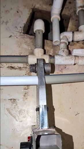 How to Replace a Leaking In-Wall Pipe WITHOUT Breaking the Wall! 🛠️ #plumbing