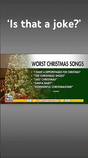 OutKick drops list of worst Christmas songs