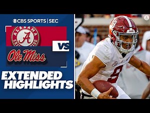 No. 9 Alabama vs No. 11 Ole Miss: Extended Highlights | CBS Sports HQ