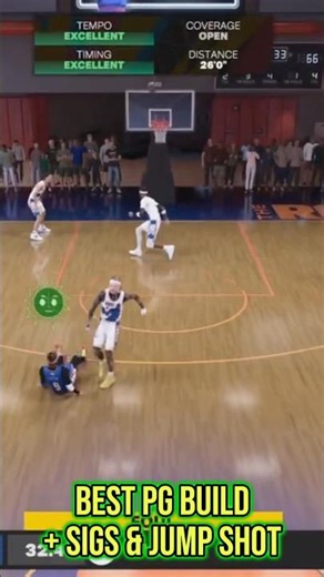 Best 6”4 PG Build + Jump Shot #nba2k26 #bestjumpshot #fyp