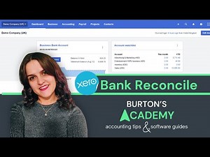 Xero Tutorial: Understanding the Bank Account & Reconcile Screen