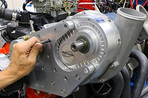 Testing out a pair of ProCharger Blowers on our BluePrint 383 small block dyno mule