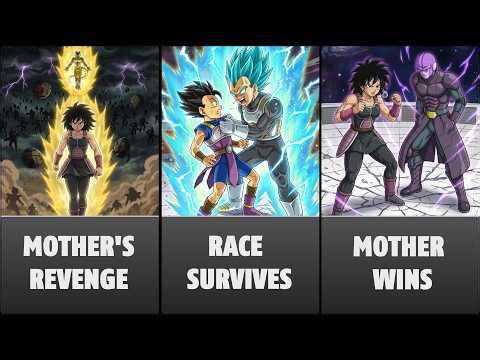 (7) What If Goku's Mother Gine Raised Him on Earth? | Golden Frieza & Universe 6 Arc