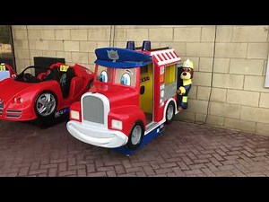 RG Mitchell Fred’s Fire Truck Kiddie Ride (not moving)