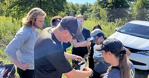 Duck Banding Gives Students Hands-On Experience in Wildlife Conservation