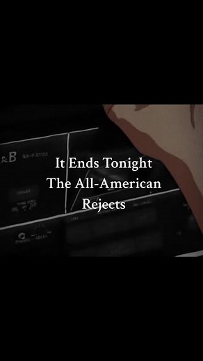 It Ends Tonight - The All-American Rejects Lyric Video