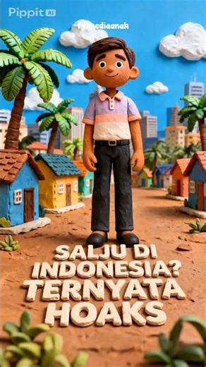 Haa? Emang Bener Indonesia Punya Salju? #faktaunik #claymation #fyp #indonesia