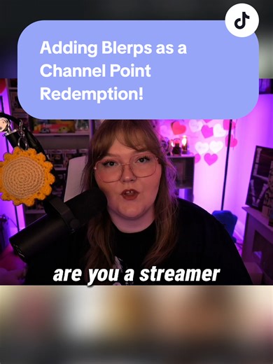 Make sure to add the source in OBS as well! Have fun! 🥰 #streamertips #blerps @Blerp #channelpoints