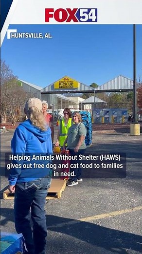 Haws gives free pet food to families in need