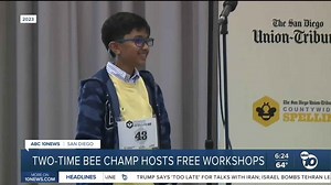 Two-time regional spelling bee winner now holds free spelling workshops for kids