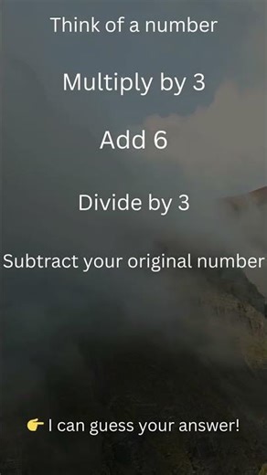 “I Can Read Your Mind 🤯 (Math Trick That Always Works)”