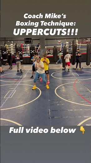 Coach Mike's Boxing Technique: Details of Uppercut!!! #shorts
