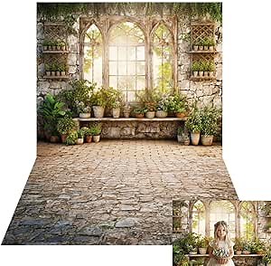 Amazon.com : Summer Backdrops Window Green Plants Backdrop Kate Backdrop for Kids Photography : Electronics