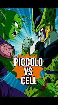 Piccolo vs Cell (Second Form) ⚡ Intense Clash Begins!