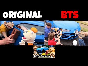 SML Movie: Jeffy’s Car Wash! [Original and BTS Side By Side]