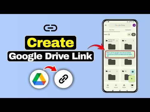 How To Create Google Drive Link To Share Files