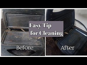 How to clean Sandwich Maker/Griller | Clean in few minutes