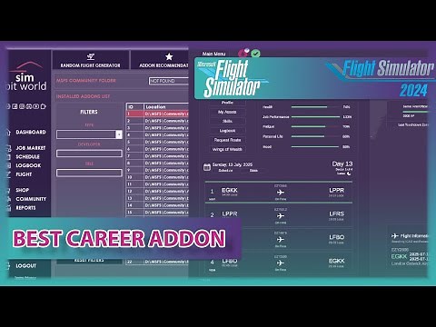 A Pilot’s Life Chapter 2 vs Fly the Line – Best Virtual Airline Career for MSFS