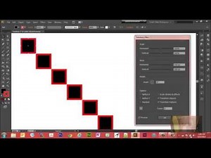 Using the Transform and the Effects Distort and Transform Tools in Illustrator