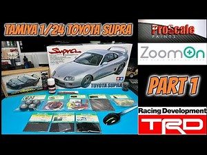Part 1 - Tamiya Toyota Supra with Zoom On TRD Transkit