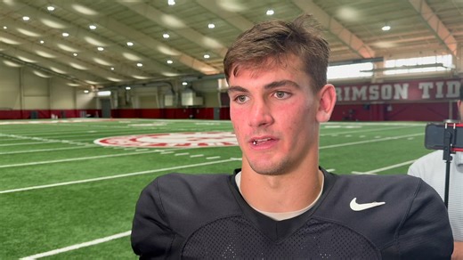 Ty Simpson talks about his faith in God