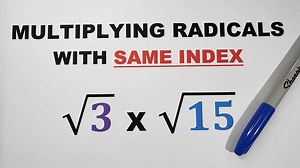 42K views · 2.1K reactions | Multiplying Radicals with Same Index - Grade 9 Math Follow me on my social media accounts: Youtube: www.youtube.com/c/MathTeacherGon/ Tiktok: https://vt.tiktok.com/ZSdHt9Nt3/ Facebook: www.facebook.com/MathTutorialsforFree | Ako si Teacher Gon | Facebook