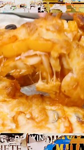 159K views · 2K reactions | "Korean topping rice pizza spicy cream ramyun, kimchi" Bagian 2 | Hamzy Fans, mukbang ASMR | Facebook