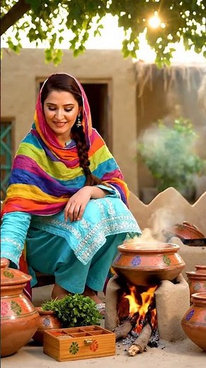 🍲 Pakistani Chicken Handi Recipe | Desi Village Cooking in Clay Pot | Traditional Food