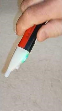 Non-contact Voltage Tester ⚡ Phase Check Without Risk!