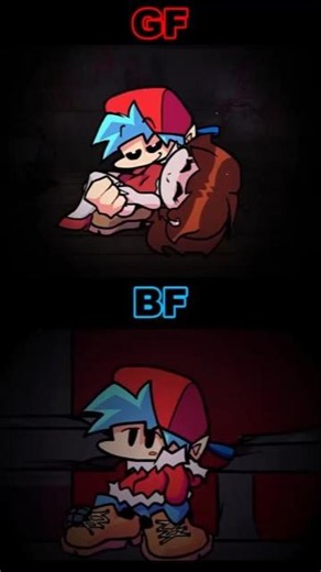 FNF - GF and BF being Saved [BF VS GF] [ (FNF MOD) #shorts