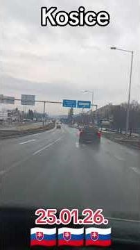 Slovakia Kosice 25.01.26.🇸🇰🇸🇰🇸🇰🚙🚗🚙👍👍👍 #košice #slovakia