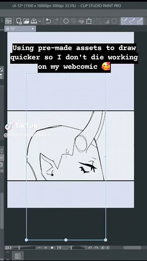 Pre-Making Stamp Brushes for Effortless Character Drawing