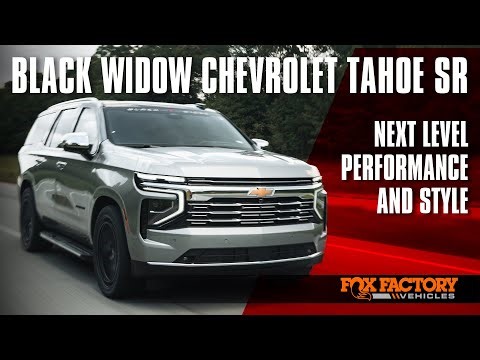 Black Widow’s Chevy Tahoe SR: Next-Level Performance and Style