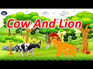 Cow And Lion | Kids Short Story | Moral story for kids | Lion story | Panchatantra story