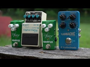 Pedal Order: Reverb into Delay vs Delay into Reverb, or both in parallel? Revised for 2019