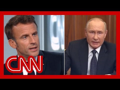 Macron: Russian resentment could be a reason Putin chose to invade Ukraine