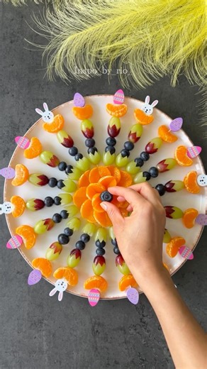 Creative Easter Fruit Skewers Platter Ideas 🐣 Easy, healthy, and so cute for your Easter celebration! ✨ These colorful fruit skewers are perfect for parties, brunch, or a fun family treat. Simple to make, beautiful to serve, and kids absolutely love them! 💛 Save this idea for Easter! 🐰 and tag someone you love 💛 #EasterIdeas #HealthyEaster #FruitSkewers #EasterTreats #PartyFoodIdeas #InspoByRio | Inspo_by_rio