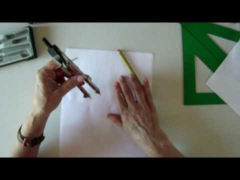 El uso correcto del compás. Iniciación al dibujo técnico 4