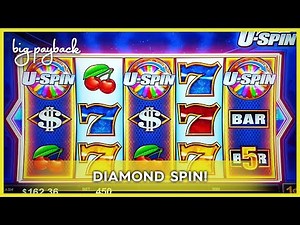I GOT THE DIAMOND SPIN! Ultimate Cash Spin Slot - ALL FEATURES!