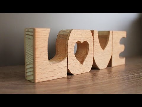 DIY Wooden Letters - Home Decor Ideas
