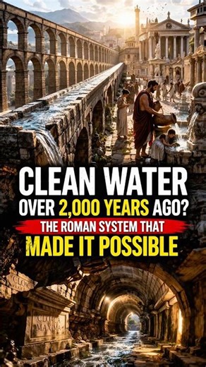 The Genius Roman Water System (No Machines Needed)
