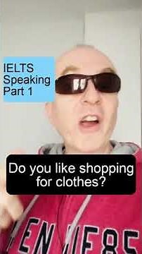 IELTS Speaking Part 1: Shopping #Shorts