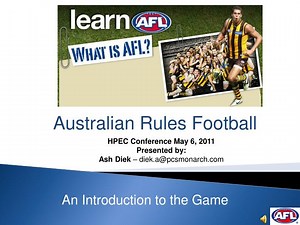 Australian Rules Football - SlideServe