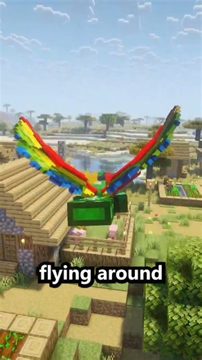 What if Minecraft had Wings | Fantastic Wings Mod #minecraft