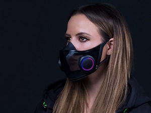 Gaming firm unveils concept face mask including lights and microphone