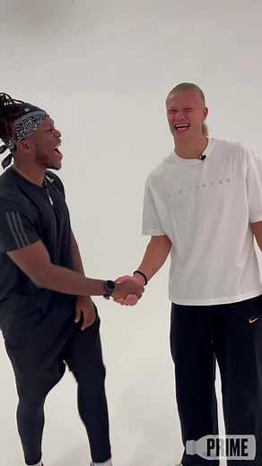 Haaland Scores Hat Trick and Celebrates Like KSI - Prime Robot Legend