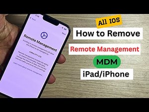 How to Bypass Remote Management on iPhone and iPad - All iOS supported 2025