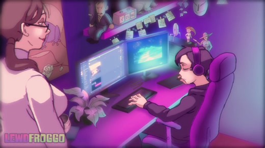【同人】Mona and Travis - LewdFroggo Animation